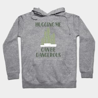 Hugging Me Can Be Dangerous Hoodie